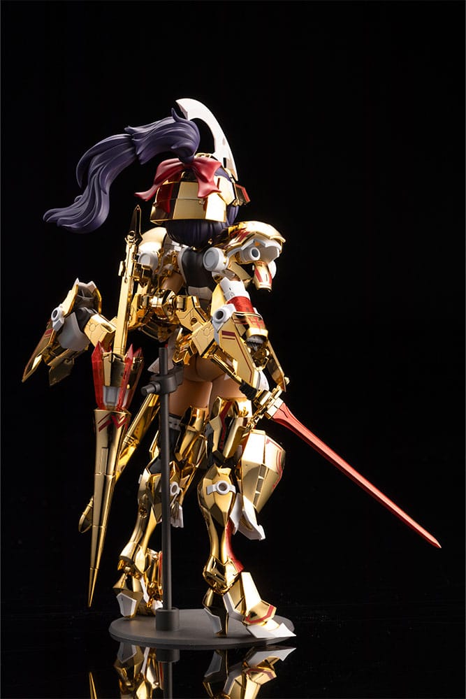 Frame Arms Girl figurine Plastic Model Kit Durga Gold Ritter 17 cm