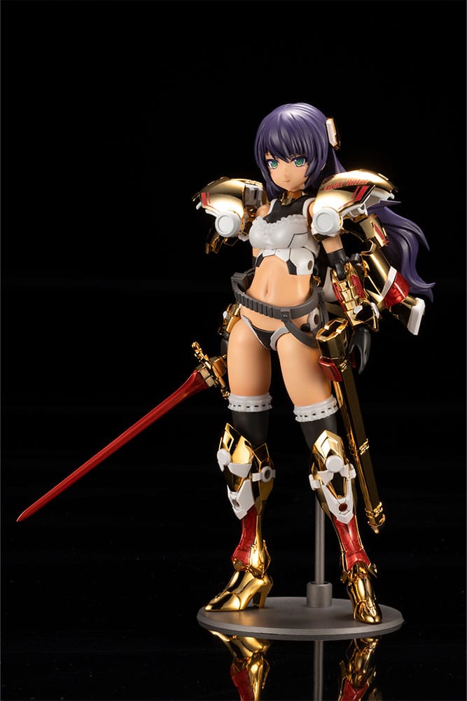 Frame Arms Girl figurine Plastic Model Kit Durga Gold Ritter 17 cm
