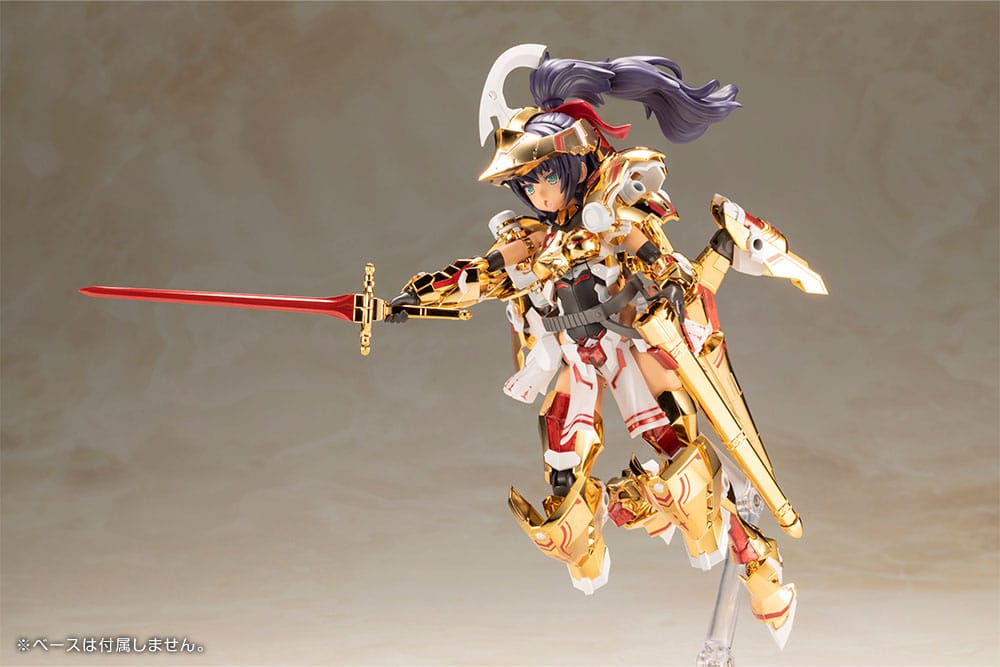 Frame Arms Girl figurine Plastic Model Kit Durga Gold Ritter 17 cm
