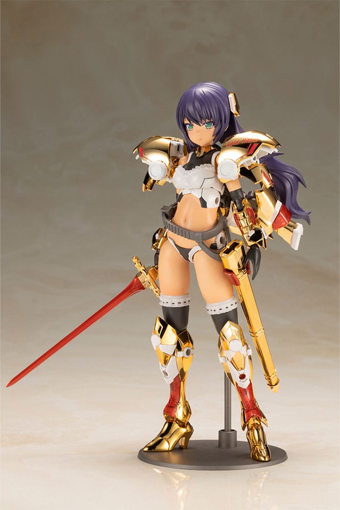 Frame Arms Girl figurine Plastic Model Kit Durga Gold Ritter 17 cm