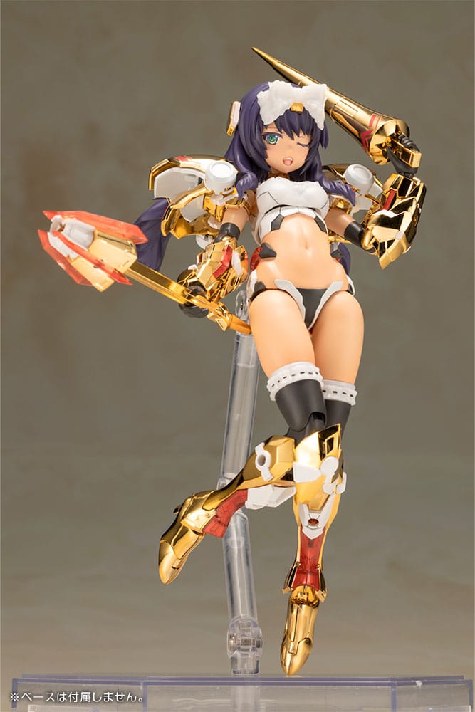 Frame Arms Girl figurine Plastic Model Kit Durga Gold Ritter 17 cm
