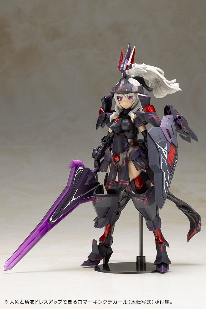 Frame Arms Girl figurine Plastic Model Kit Durga II Noire Ver. 17 cm