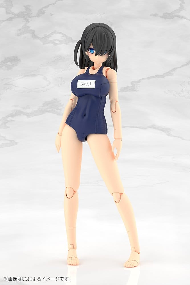 Frame Arms Girl Plastic Model Kit Mizuki School Swimsuits Ver. 16 cm