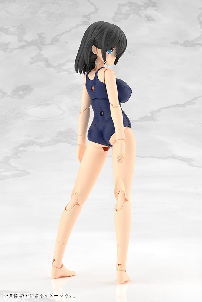 Frame Arms Girl Plastic Model Kit Mizuki School Swimsuits Ver. 16 cm