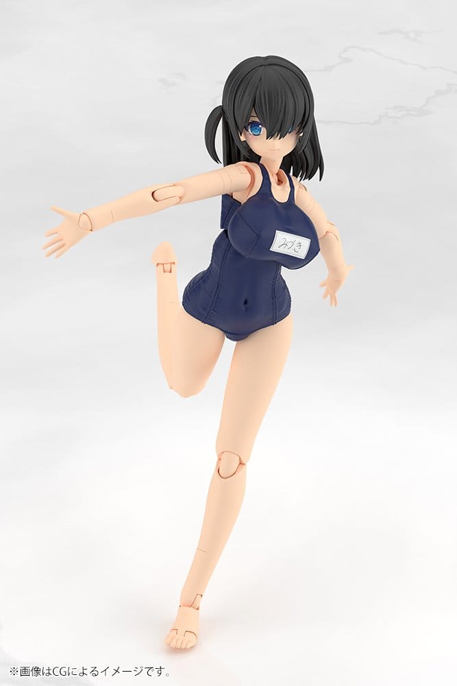 Frame Arms Girl Plastic Model Kit Mizuki School Swimsuits Ver. 16 cm