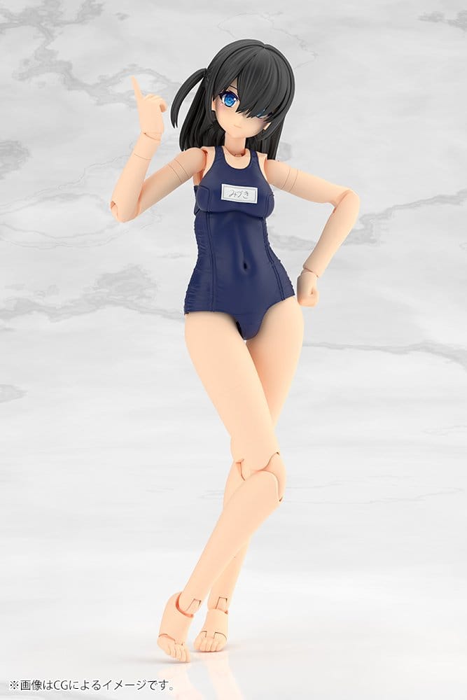 Frame Arms Girl Plastic Model Kit Mizuki School Swimsuits Ver. 16 cm