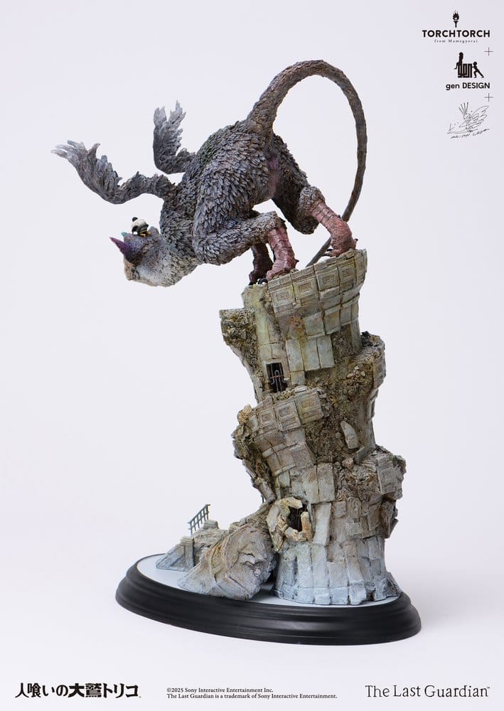 The Last Guardian Statue d'Art Trico par Akishi Ueda 50 cm