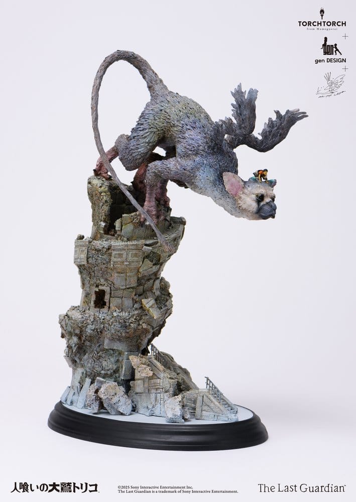 The Last Guardian Statue d'Art Trico par Akishi Ueda 50 cm
