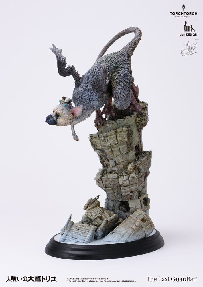 The Last Guardian Statue d'Art Trico par Akishi Ueda 50 cm