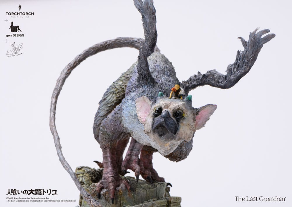 The Last Guardian Statue d'Art Trico par Akishi Ueda 50 cm