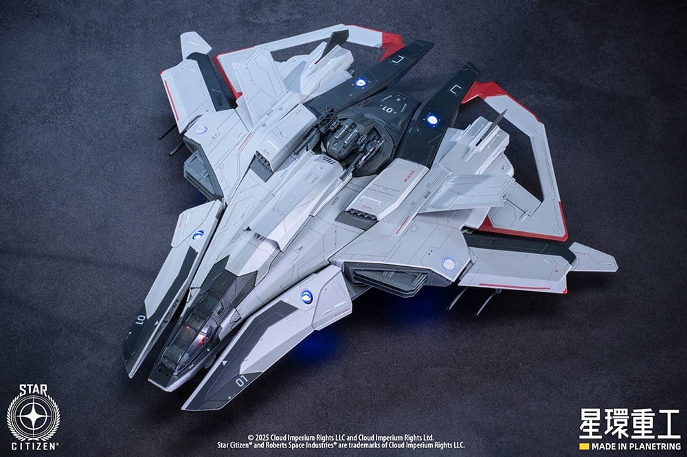 Star Citizen figurine Plastic Model Kit 1/100 Anvil F8C Lightning 25 cm