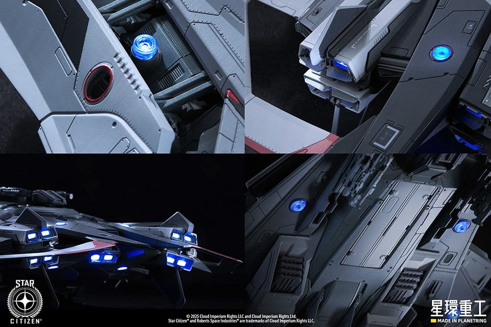 Star Citizen figurine Plastic Model Kit 1/100 Anvil F8C Lightning 25 cm