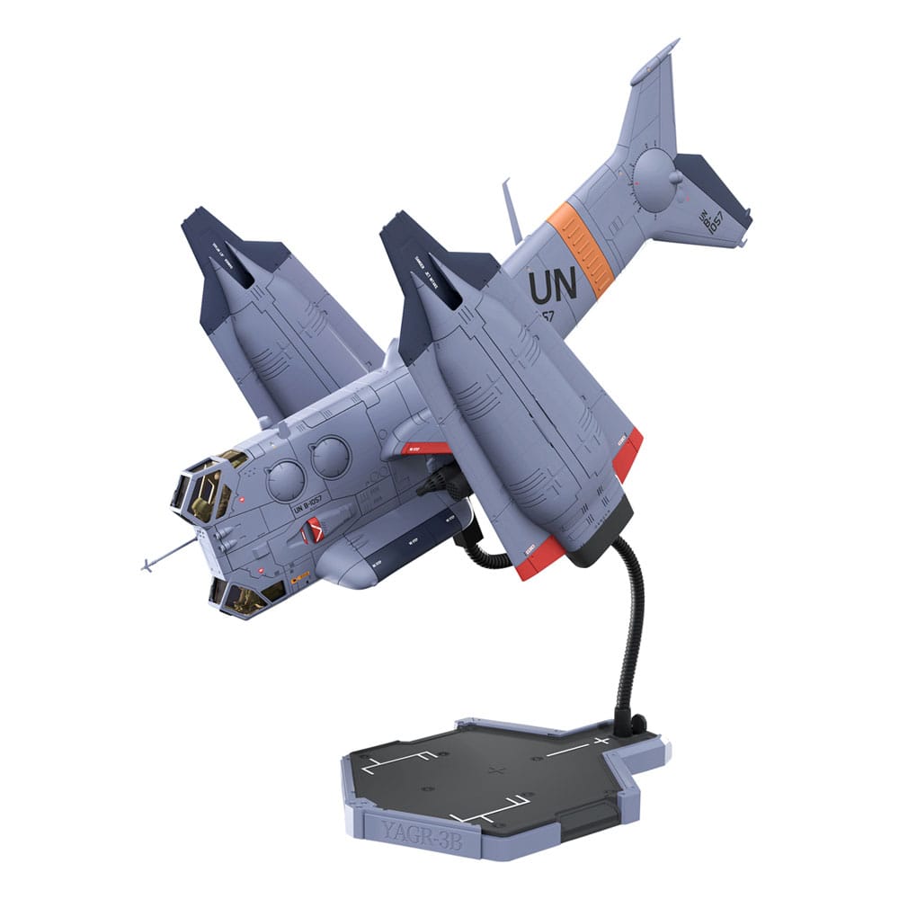Evangelion: 3.0 You can (not) redo figurine Plastic Model Kit 1/72 YAGR-3B UNAF Close Air Support VTOL Aircraft 14 cm