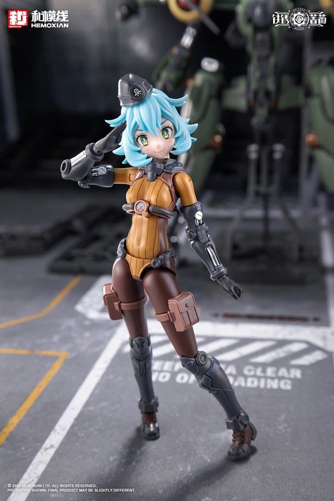 Rusted Brier Plastic Model Kit 1/12 Rhande Koskinen & RTP-10A cutting edge V-HS Tactical Fighter 20 cm