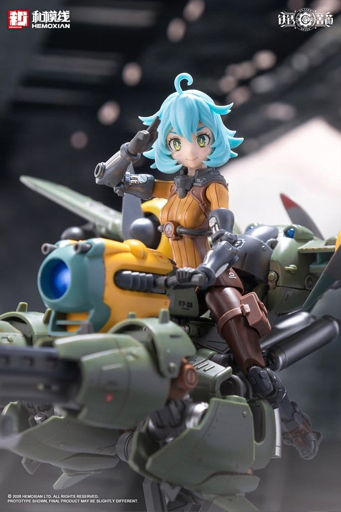 Rusted Brier Plastic Model Kit 1/12 Rhande Koskinen & RTP-10A cutting edge V-HS Tactical Fighter 20 cm