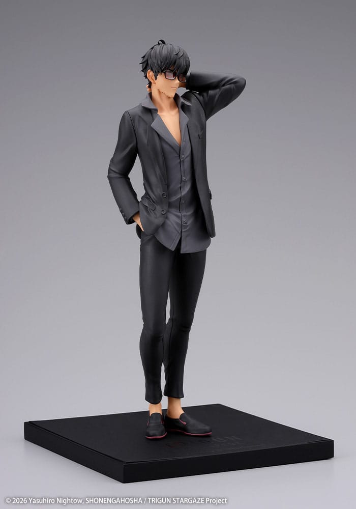 Trigun Stampede statuette PVC Oshi Works 1/8 Nicholas D. Wolfwood 22 cm