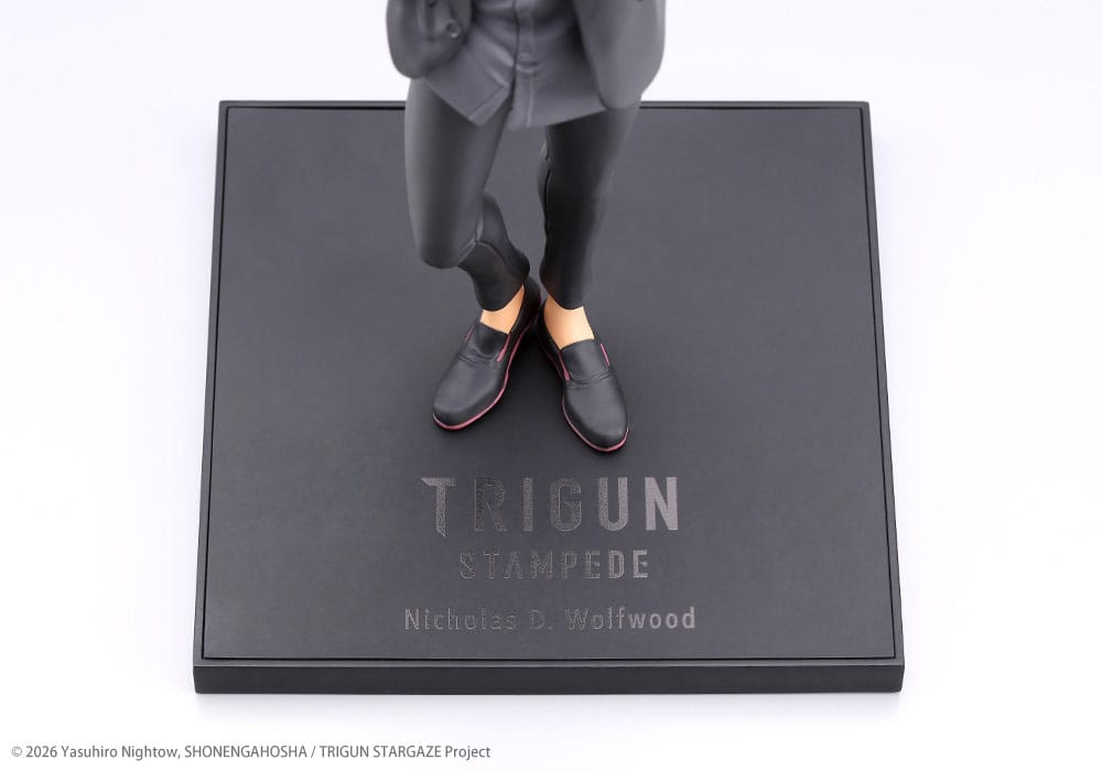 Trigun Stampede statuette PVC Oshi Works 1/8 Nicholas D. Wolfwood 22 cm
