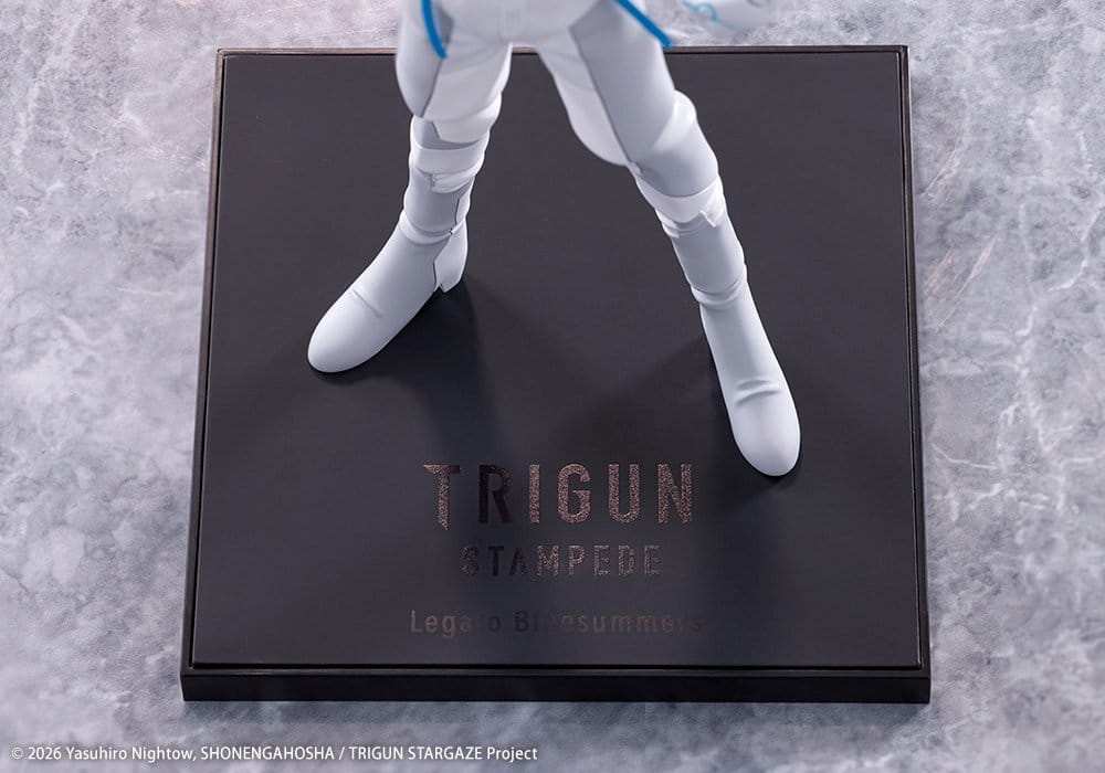 Trigun figurine PVC Oshi Works 1/8 Legato Bluesummers 24 cm