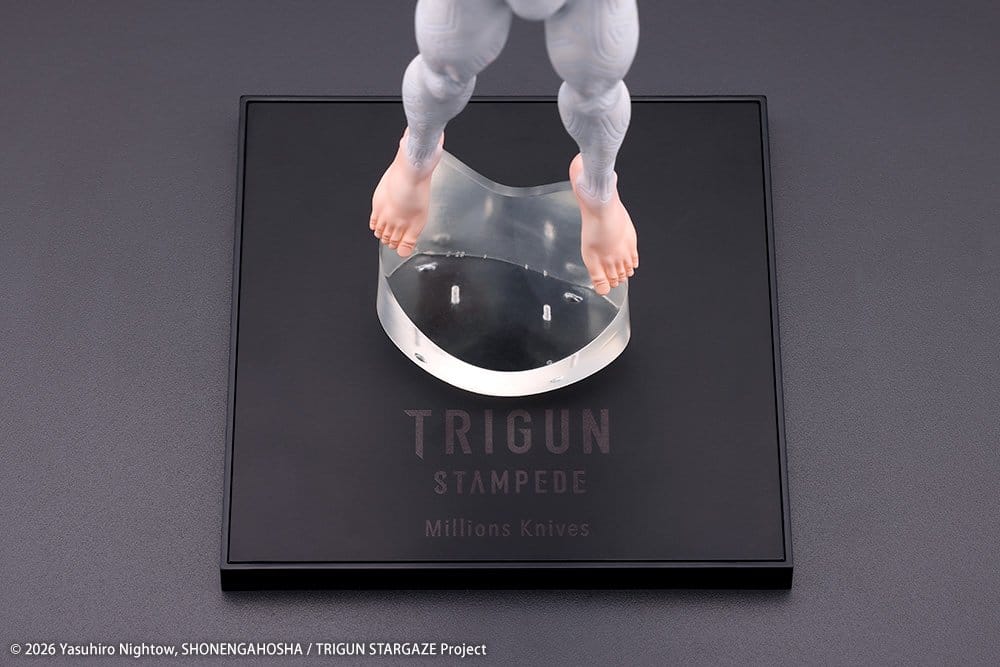 Trigun figurine PVC Oshi Works 1/8 Millions Knives 27 cm