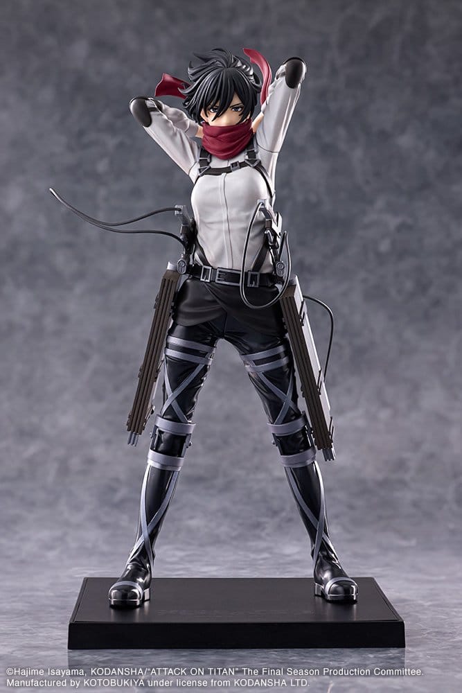 Attack on Titan: The Final Season figurine PVC Oshi Works Mikasa Ackerman The Final Season Ver. 25 cm