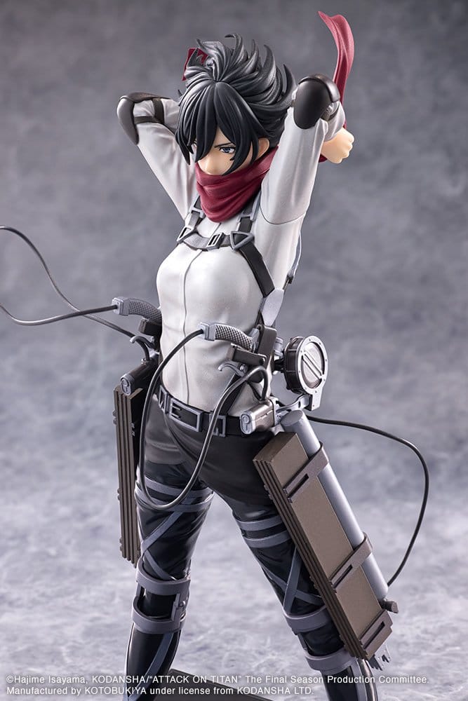 Attack on Titan: The Final Season figurine PVC Oshi Works Mikasa Ackerman The Final Season Ver. 25 cm