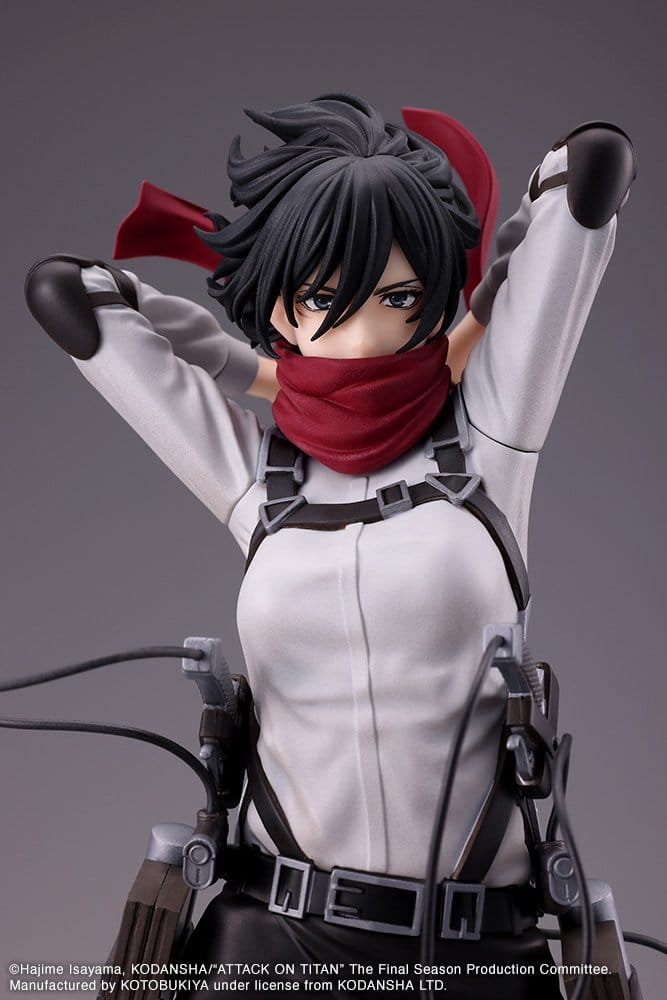 Attack on Titan: The Final Season figurine PVC Oshi Works Mikasa Ackerman The Final Season Ver. 25 cm