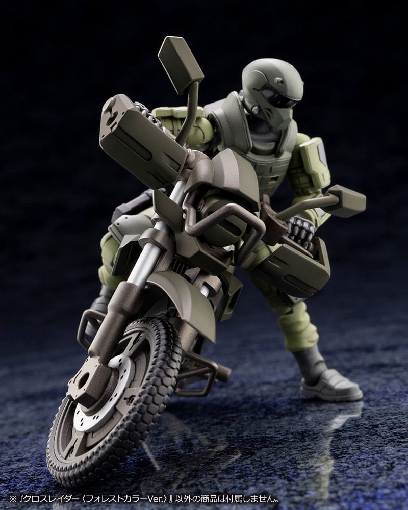Hexa Gear figurine Plastic Model Kit 1/24 Alternative Cross Rider Forest Color Ver. 10 cm