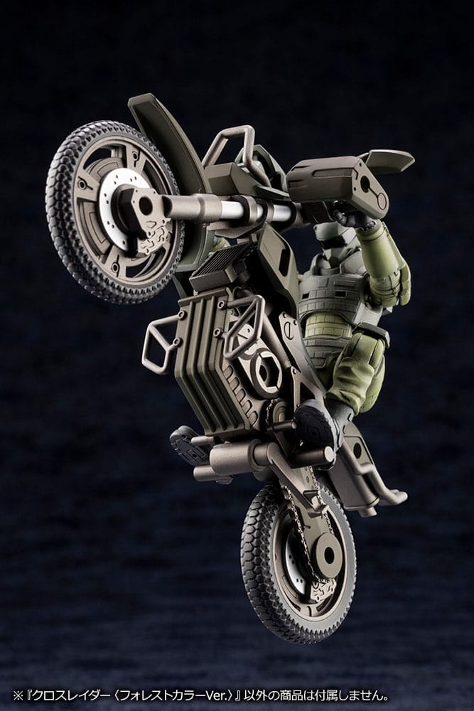 Hexa Gear figurine Plastic Model Kit 1/24 Alternative Cross Rider Forest Color Ver. 10 cm