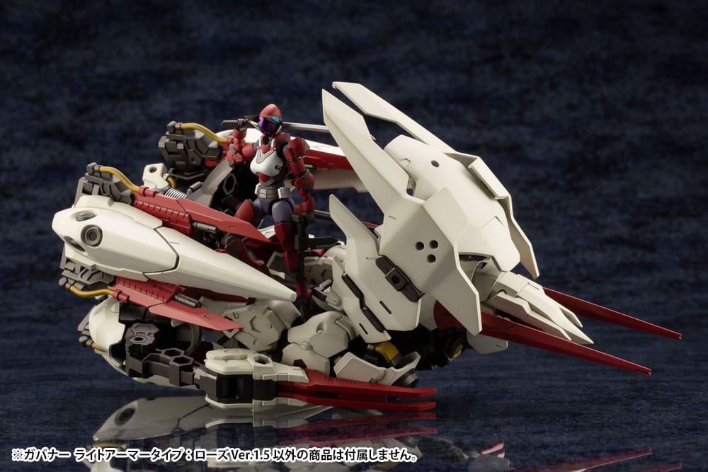 Hexa Gear figurine Plastic Model Kit 1/24 Governor Light Armor Type Rose 1.5 Ver. 7 cm