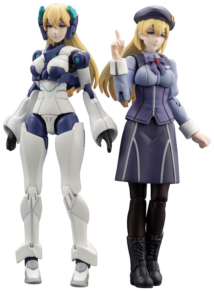 Hexa Gear figurine Plastic Model Kit 1/24 Govenor Queen of White: Virginia Earthcline 8 cm