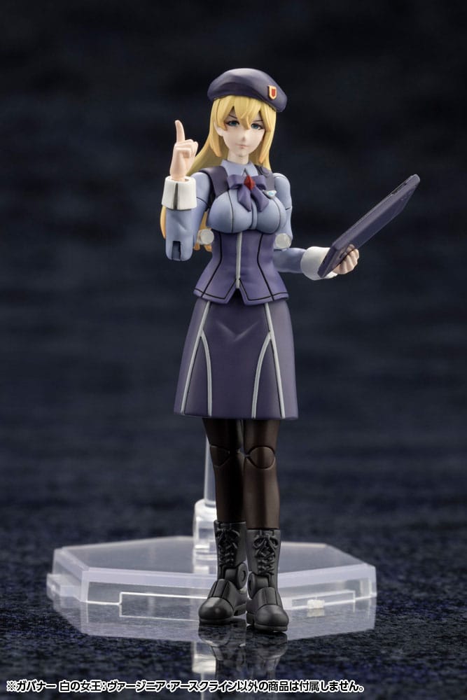 Hexa Gear figurine Plastic Model Kit 1/24 Govenor Queen of White: Virginia Earthcline 8 cm