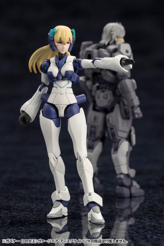 Hexa Gear figurine Plastic Model Kit 1/24 Govenor Queen of White: Virginia Earthcline 8 cm