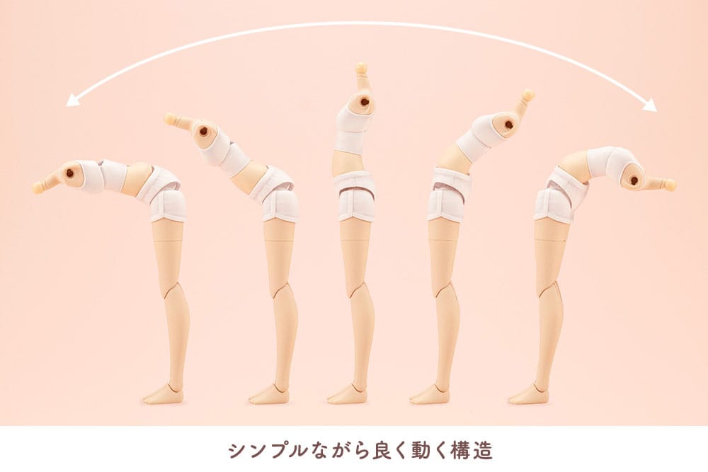 Sousai Shojo Teien accessoires pour figurines 1/10 Dress Up Body Size S