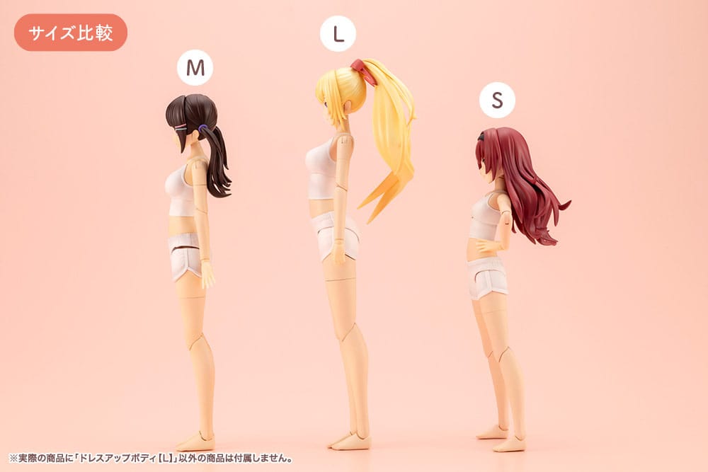 Sousai Shojo Teien accessoires pour figurines 1/10 Dress Up Body Size L