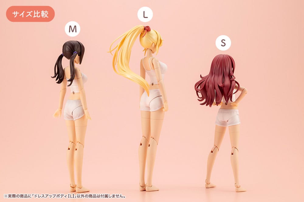 Sousai Shojo Teien accessoires pour figurines 1/10 Dress Up Body Size L
