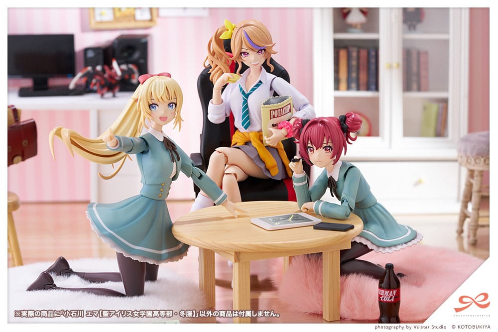 Sousai Shojo Teien figurine Plastic Model Kit 1/10 Emma Koishikawa (St. Iris Gakuen Girl´s High School Winter Clothes) 14 cm