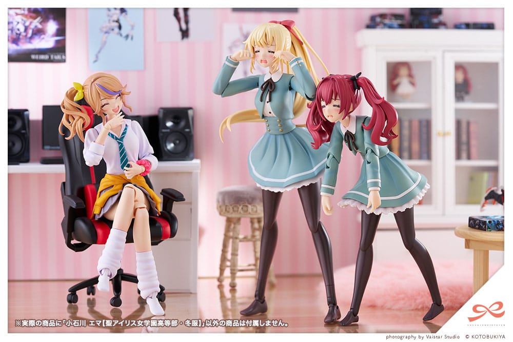 Sousai Shojo Teien figurine Plastic Model Kit 1/10 Emma Koishikawa (St. Iris Gakuen Girl´s High School Winter Clothes) 14 cm