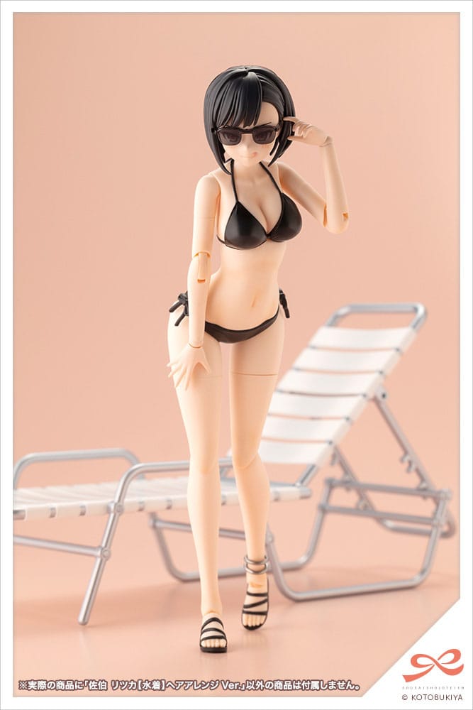 Sousai Shojo Teien figurine Plastic Model Kit 1/10 Ritsuka Saeki (Swim Style) Hair Arrange Ver. 16 cm