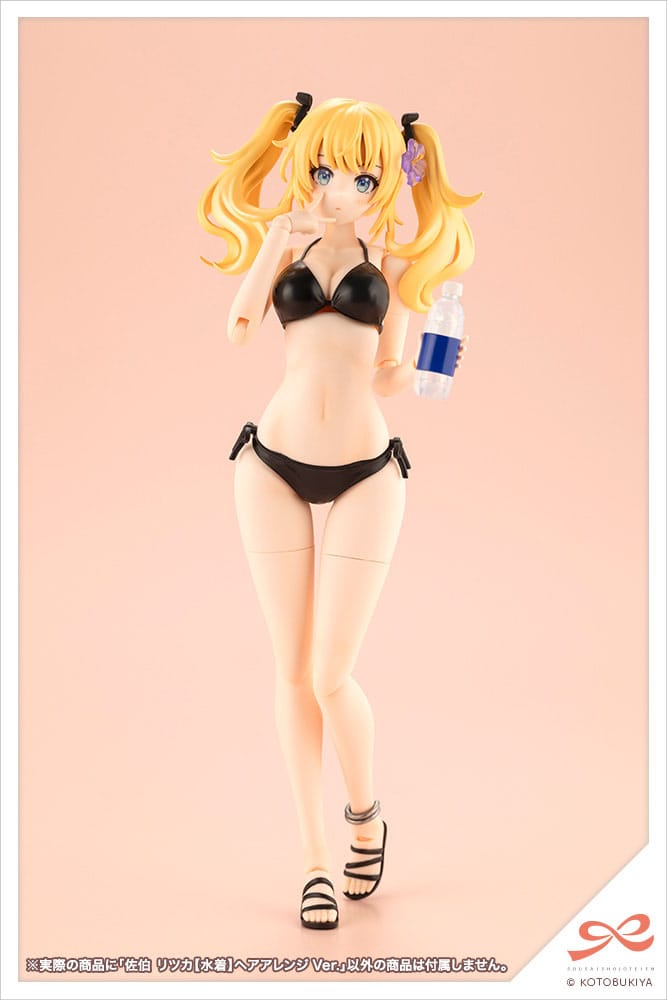 Sousai Shojo Teien figurine Plastic Model Kit 1/10 Ritsuka Saeki (Swim Style) Hair Arrange Ver. 16 cm
