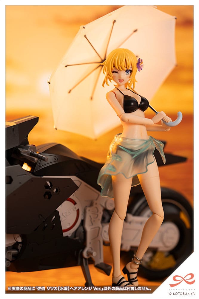 Sousai Shojo Teien figurine Plastic Model Kit 1/10 Ritsuka Saeki (Swim Style) Hair Arrange Ver. 16 cm