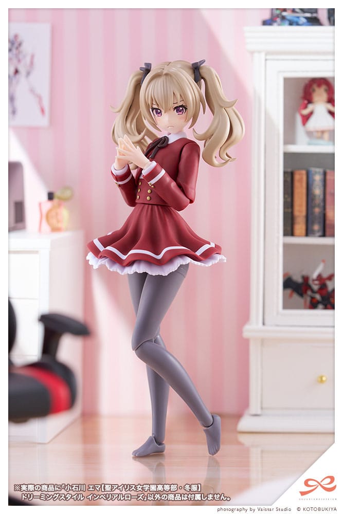Sousai Shojo Teien figurine Plastic Model Kit 1/10 Emma Koishikawa (St. Iris Gakuen Girl´s High School Winter Clothes) Dreaming Style Imperial Rose 14