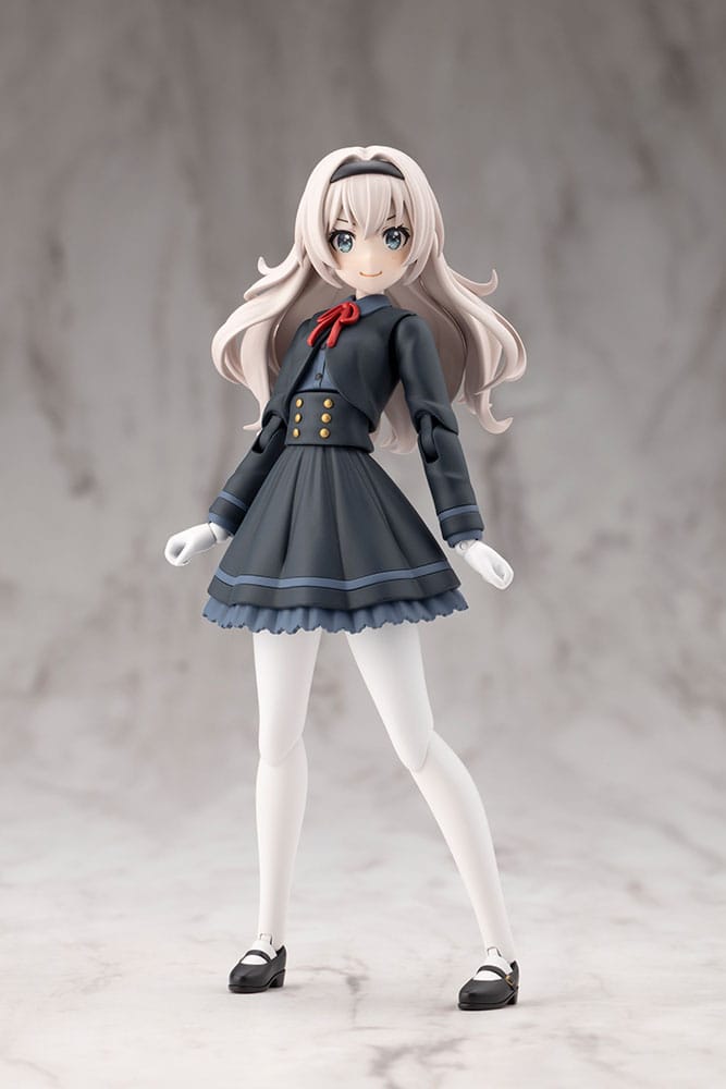 Sousai Shojo Teien figurine Plastic Model Kit 1/10 Emma Koishikawa Nocturne with Honda AB12 Motocompo 14 cm