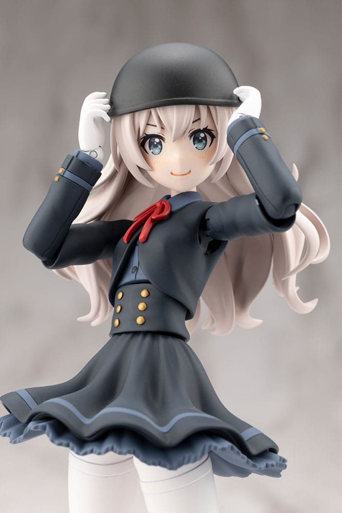 Sousai Shojo Teien figurine Plastic Model Kit 1/10 Emma Koishikawa Nocturne with Honda AB12 Motocompo 14 cm