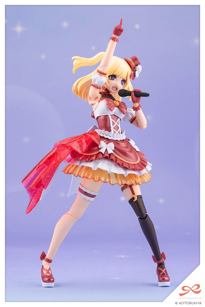 Sousai Shojo Teien figurine Plastic Model Kit 1/10 Yue Kisaragi Diva Costume Dreaming Style Strawberry Moon 16 cm