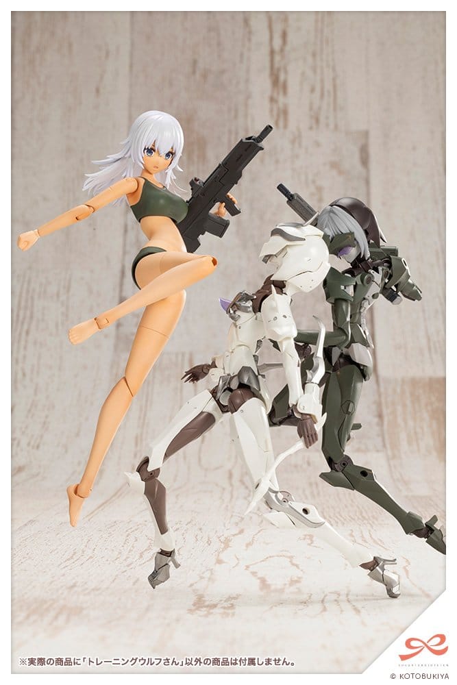 Sousai Shojo Teien figurine Plastic Model Kit 1/10 Training Wolf 16 cm