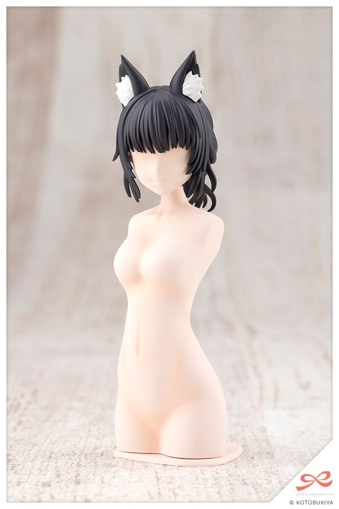 Sousai Shojo Teien accessoires Arranged Wigs Animal Ears Messy Bun Fox 9 cm
