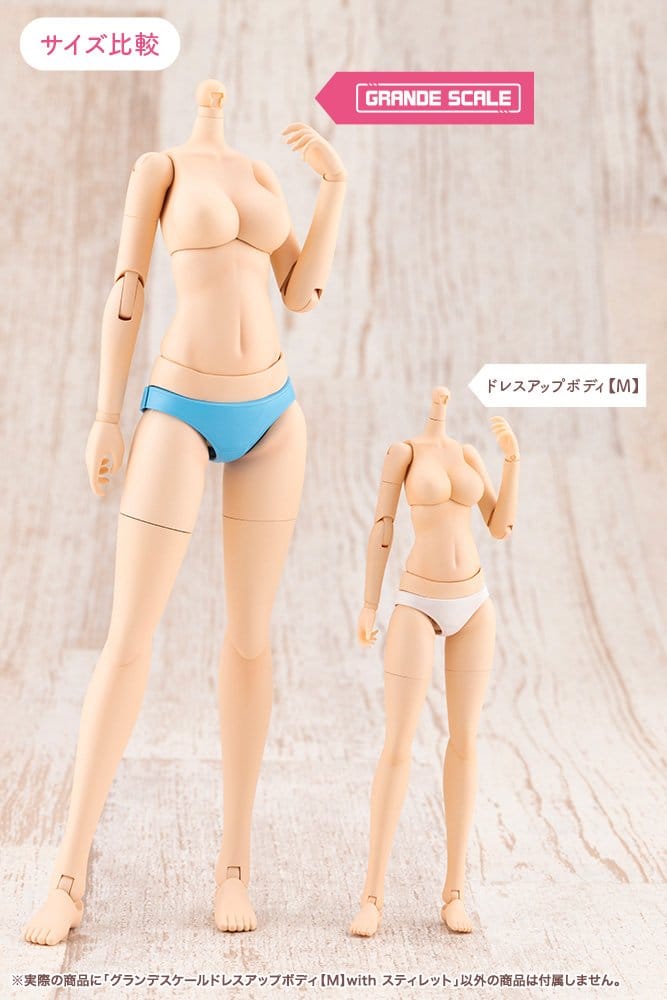 Sousaishojoteien Plastic Model Kit Grand Scale Dress Up Body M with Stylet 25 cm