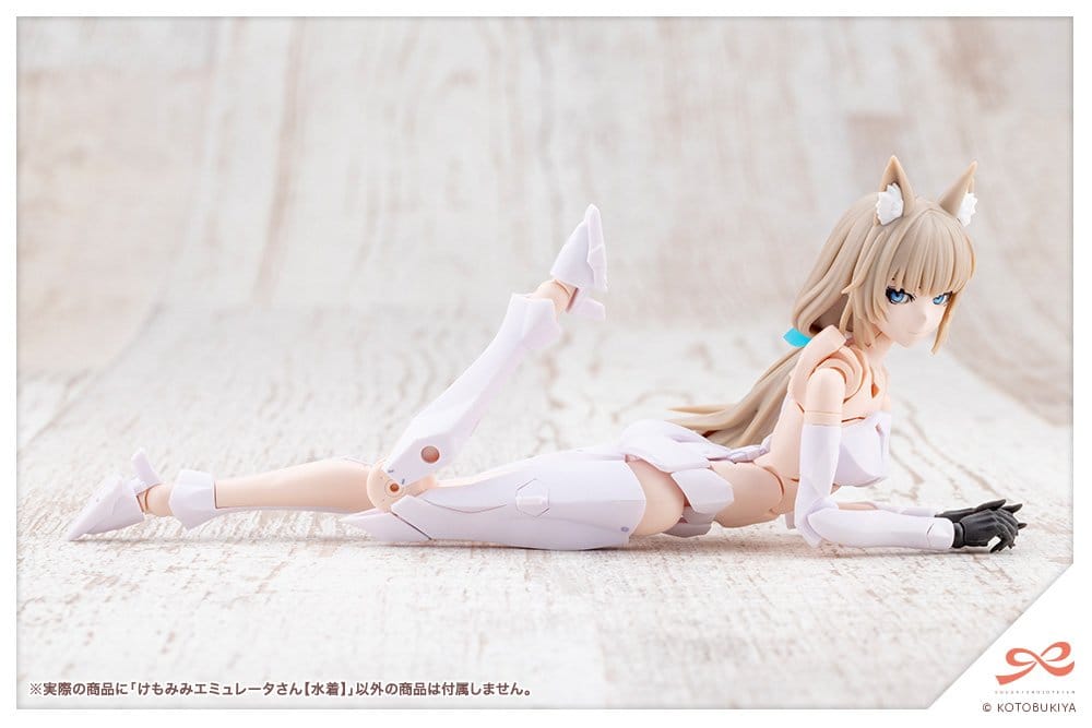 Sousaishojoteien Plastic Model Kit 1/10 Animal Ears Emulator Swim Style 17 cm