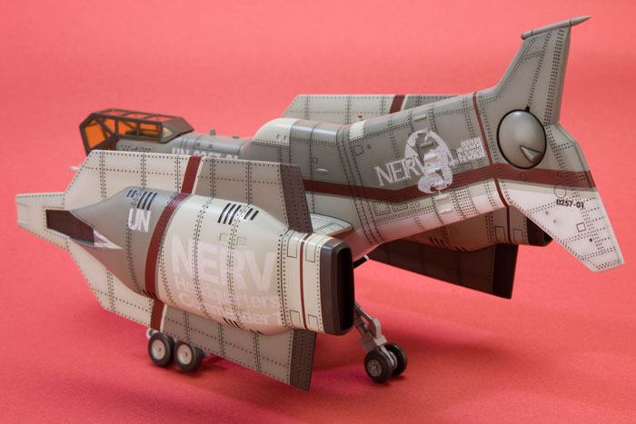 Evangelion: 3.0 figurine Plastic Model Kit 1/100 Vertical Take-Off & Landing Aircraft YAGR-N101 (Reproduction) 19 cm