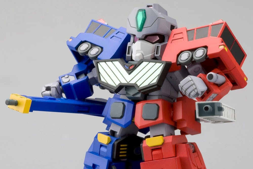 The King of Braves GaoGaiGar Plastic Model Kit D-Style Cho Ryu Jin (Reproduction) 10 cm
